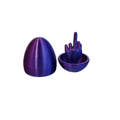 🔥Easter Egg Surprise – Funny 3D Printed Middle Finger Egg