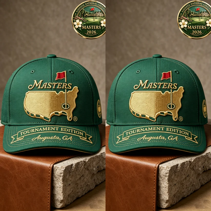 ⛳ LAST DAY 49% OFF 🔥 LIMITED EDITION - Major Championship Green Structured Golf Hat