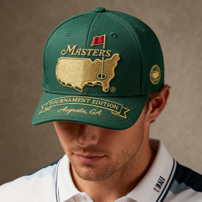 ⛳ LAST DAY 49% OFF 🔥 LIMITED EDITION - Major Championship Green Structured Golf Hat