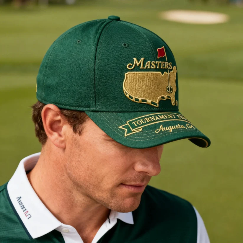 ⛳ LAST DAY 49% OFF 🔥 LIMITED EDITION - Major Championship Green Structured Golf Hat