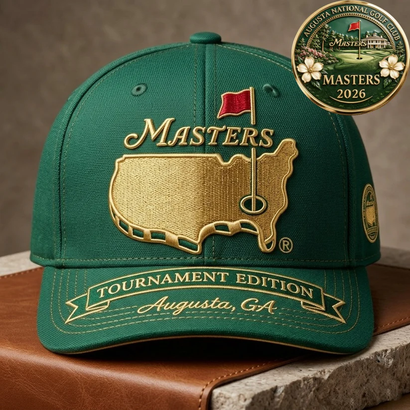 ⛳ LAST DAY 49% OFF 🔥 LIMITED EDITION - Major Championship Green Structured Golf Hat