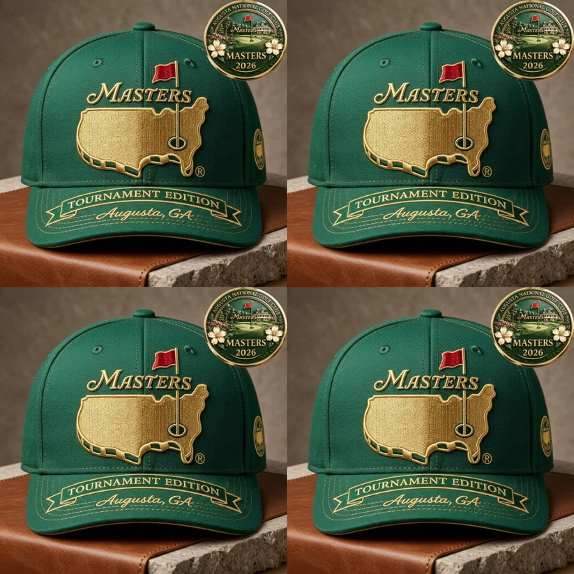 ⛳ LAST DAY 49% OFF 🔥 LIMITED EDITION - Major Championship Green Structured Golf Hat