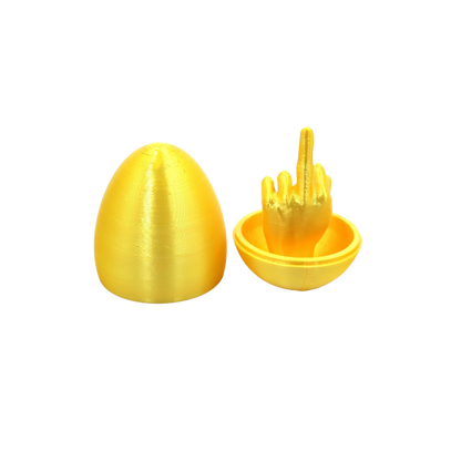 🔥Easter Egg Surprise – Funny 3D Printed Middle Finger Egg