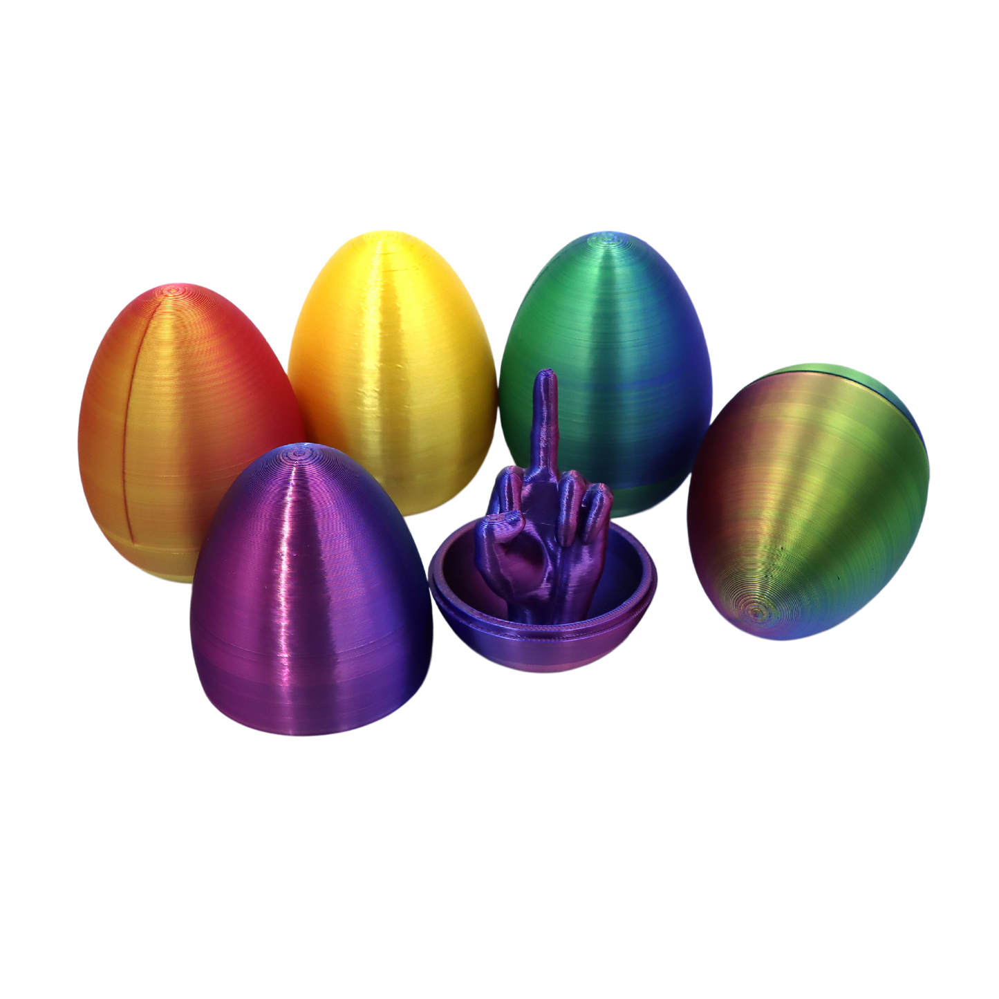 🔥Easter Egg Surprise – Funny 3D Printed Middle Finger Egg