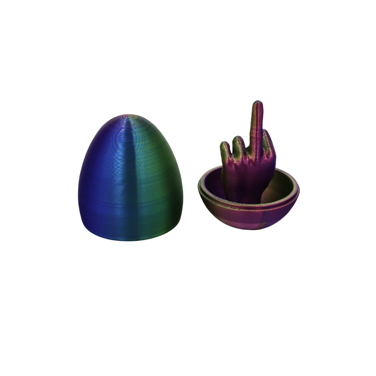 🔥Easter Egg Surprise – Funny 3D Printed Middle Finger Egg