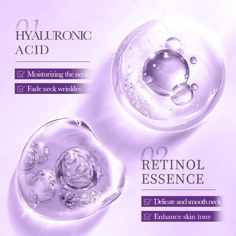 🧴Roller Massage Cream  — 🧴 Infused with Retinol & Hyaluronic Acid | Firms the Neck, Reduces Wrinkles & Double Chin