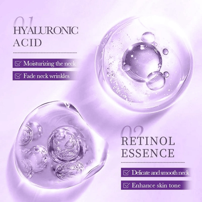 🧴Roller Massage Cream  — 🧴 Infused with Retinol & Hyaluronic Acid | Firms the Neck, Reduces Wrinkles & Double Chin