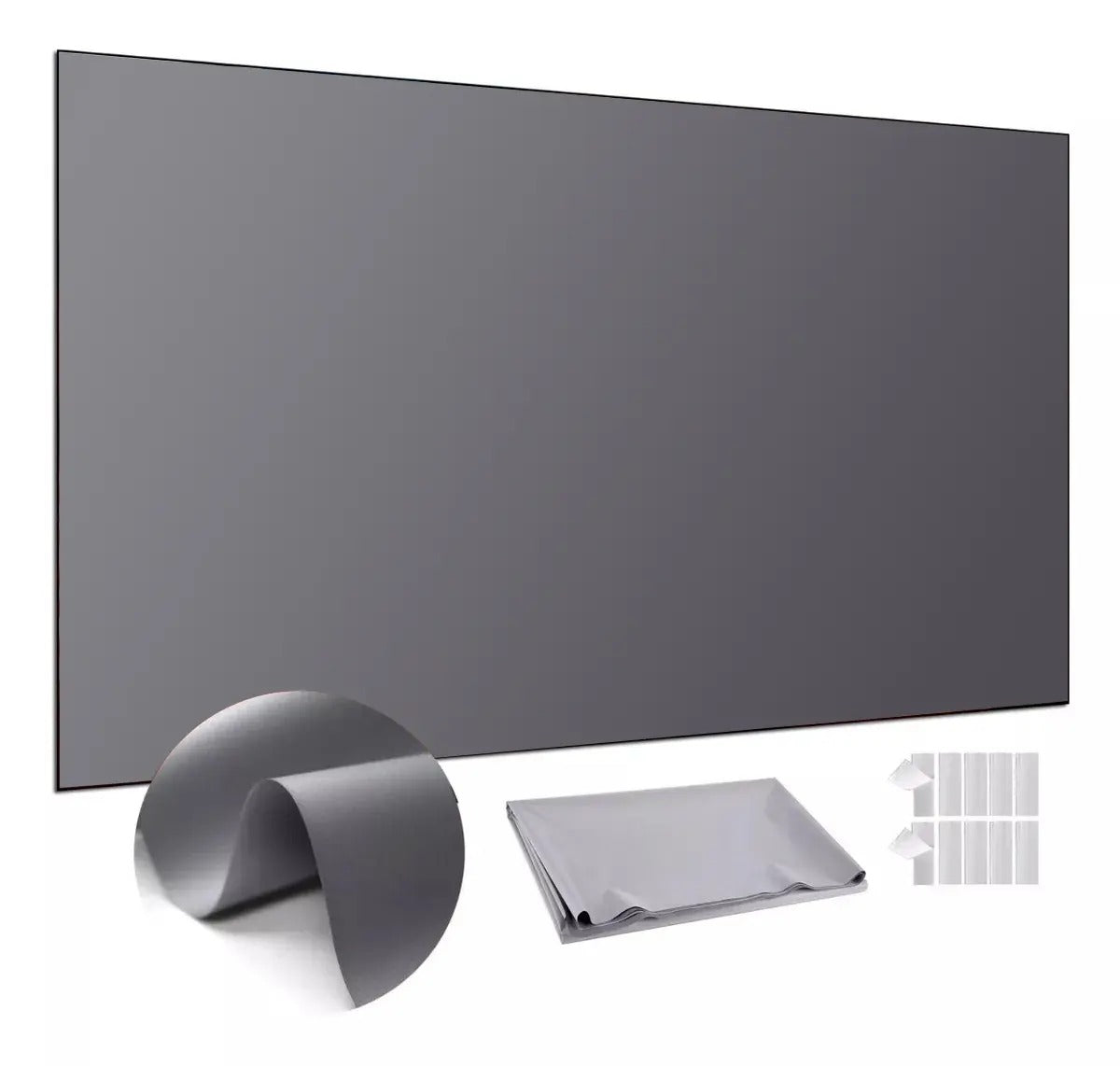 100inch 4K UHD Anti-Light Foldable Portable Projector Scree